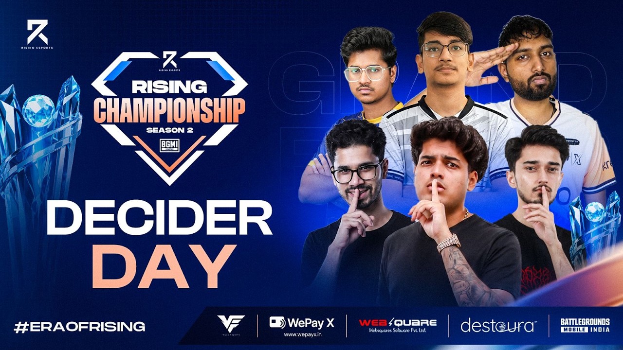 RISING CHAMPIONSHIP S2 ~ GRAND FINALS DECIDER DAY@JONATHANGAMINGYT @SaumRaj @HunterZGaming-77