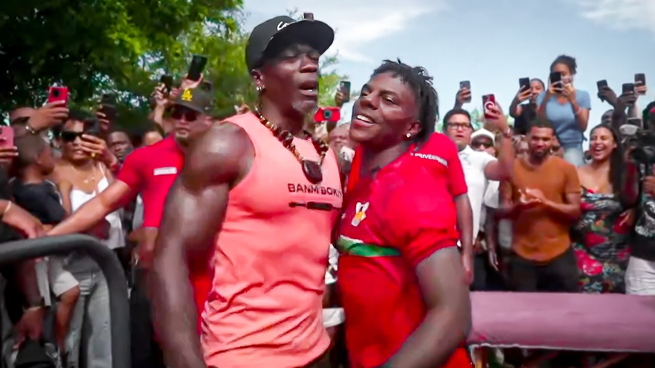 ISHOWSPEED Vs. STRONGEST MAN in the CARIBBEAN..
