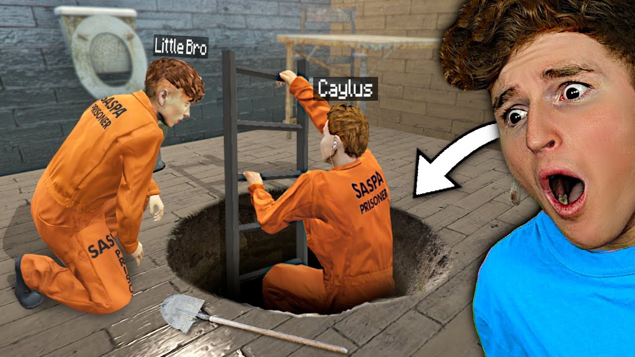 Escaping MAX SECURITY PRISON In GTA 5 RP.. backdrop