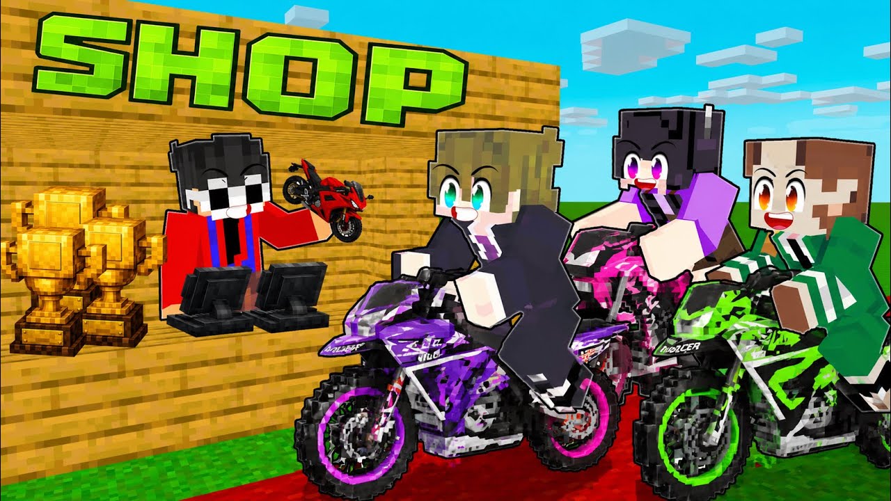 I Opened a BIKE SHOP in Minecraft!