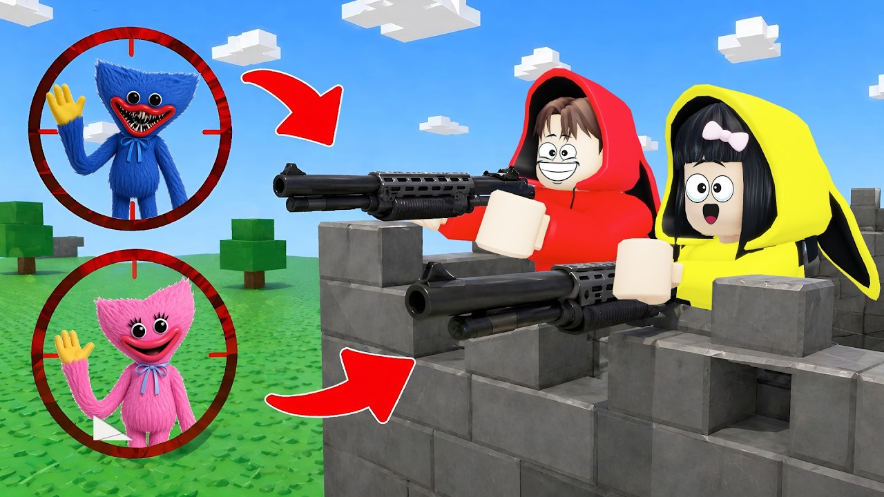 Yuta, Mio Dan Baby Celine Cari Huggy Wuggy Yang Menyamar || ROBLOX