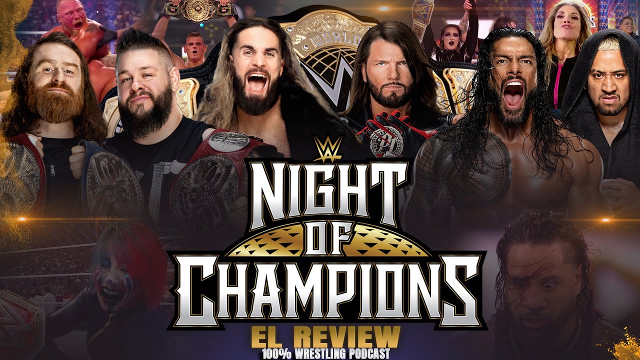 🟠LIVE. WWE NIGHT OF CHAMPIONS 2023 EL REVIEW background