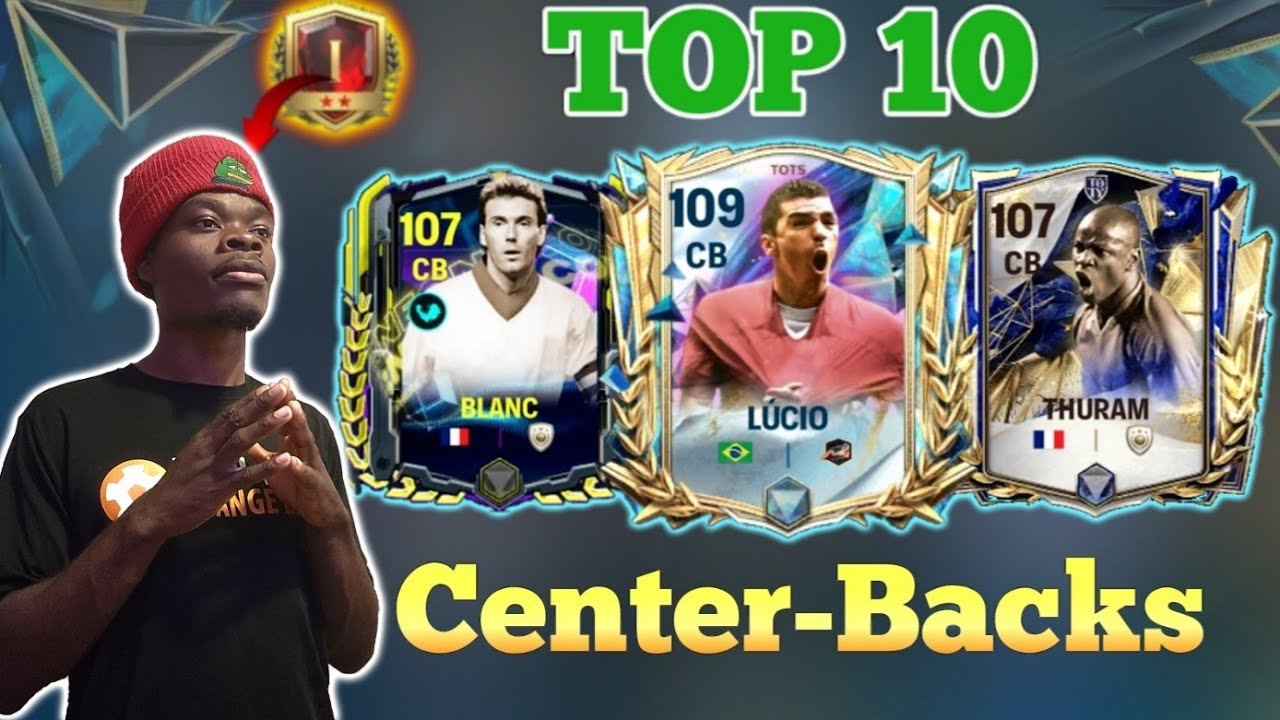 Top 10 Center-Backs(CB) for H2H after TOTS Update! || Top 50 h2h player - FC MOBILE background