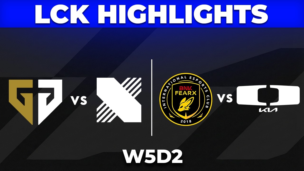 LCK Higlights ALL GAMES W5D2 | LCK 2026 Rounds 1-2 by Onivia