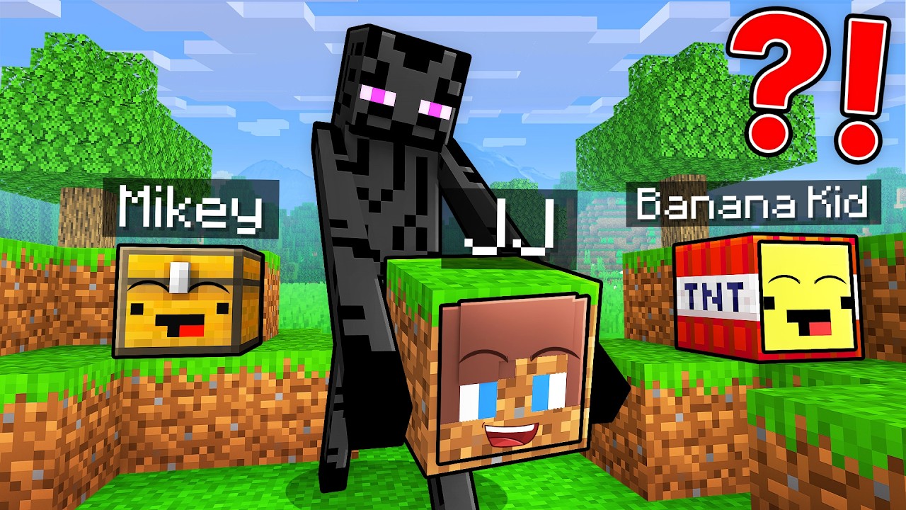 How Did JJ and Mikey Turn Into BLOCKS In Hide-and-Seek?