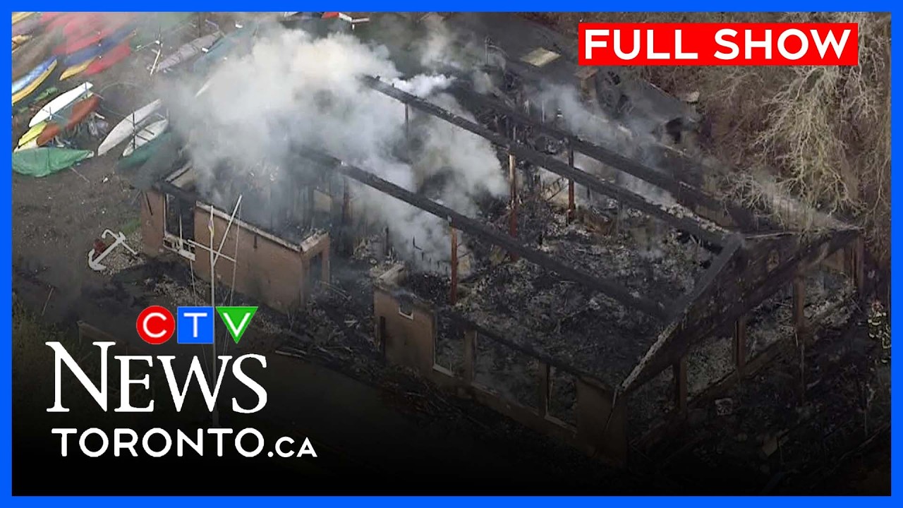 Clubhouse of Toronto yacht club gutted following fire | CTV News Toronto at Six for April 29, 2026