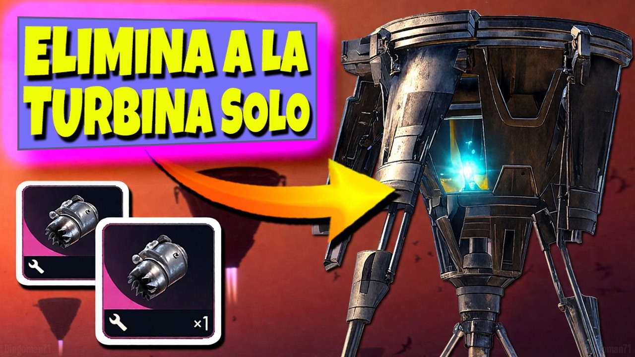 Como ENCONTRAR "LA TURBINA" y ELIMIANRLA en SOLO - ARC RAIDERS