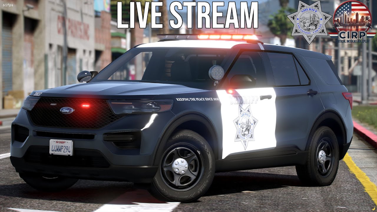 *LIVE* Supervisor Patrol in a REALISTIC San Diego Based FiveM Server! CIRP