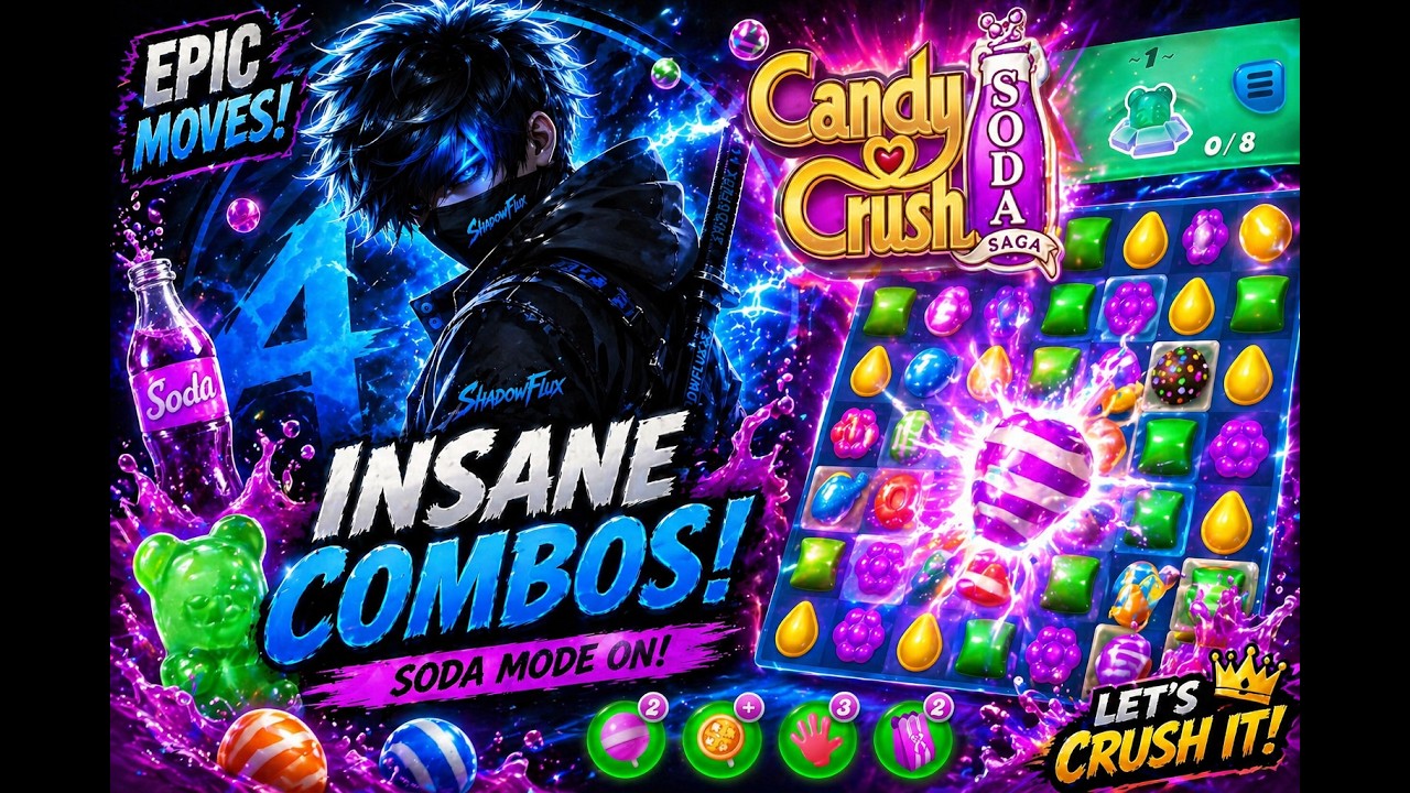 Candy crush soda saga gameplay lvl 10-20