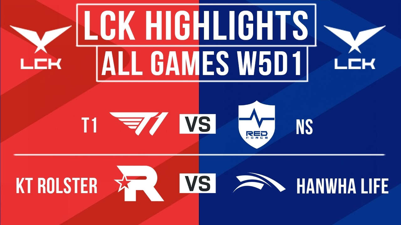 LCK Highlights ALL GAMES Week 5 Day 1 | LCK 2026