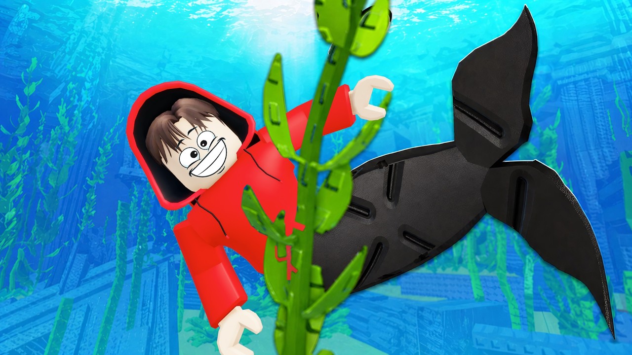 Yuta, Mio Dan Baby Celine Menyelam Untuk Isi Aquarium Baru || ROBLOX background