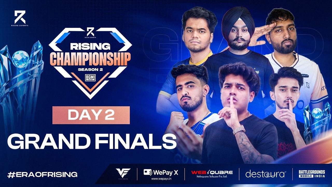 RISING CHAMPIONSHIP S2 ~ GRAND FINALS DAY 2 -@JONATHANGAMINGYT @justjelly @HunterZGaming-77