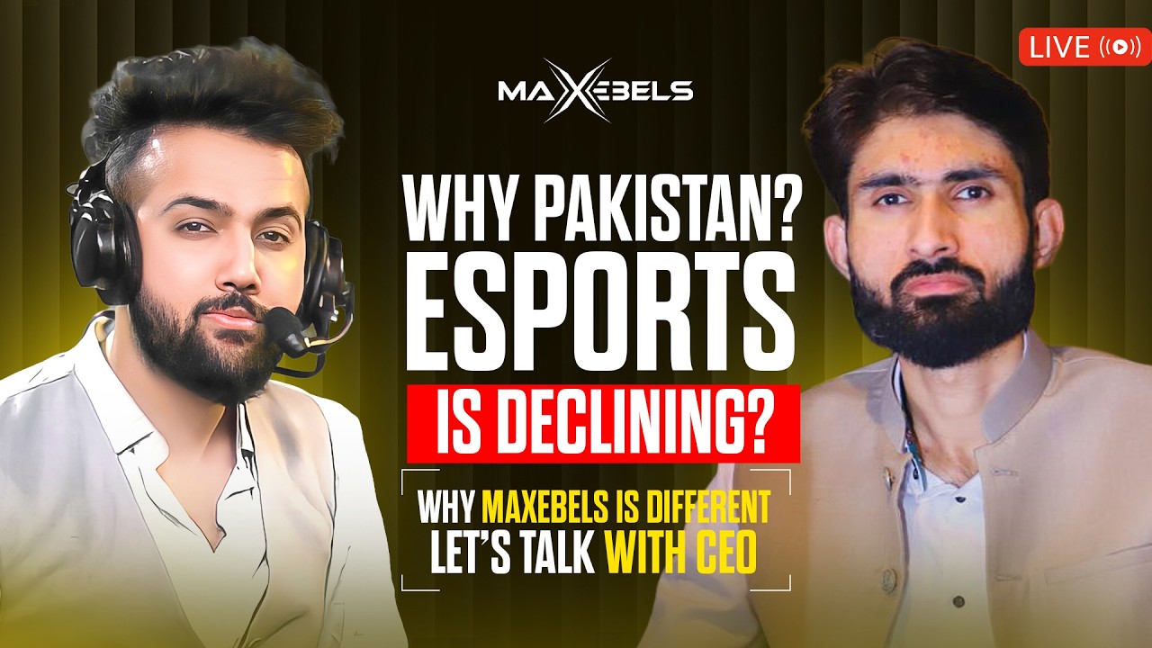 The Decline of Pakistan Esports ft CEO of Maxebels