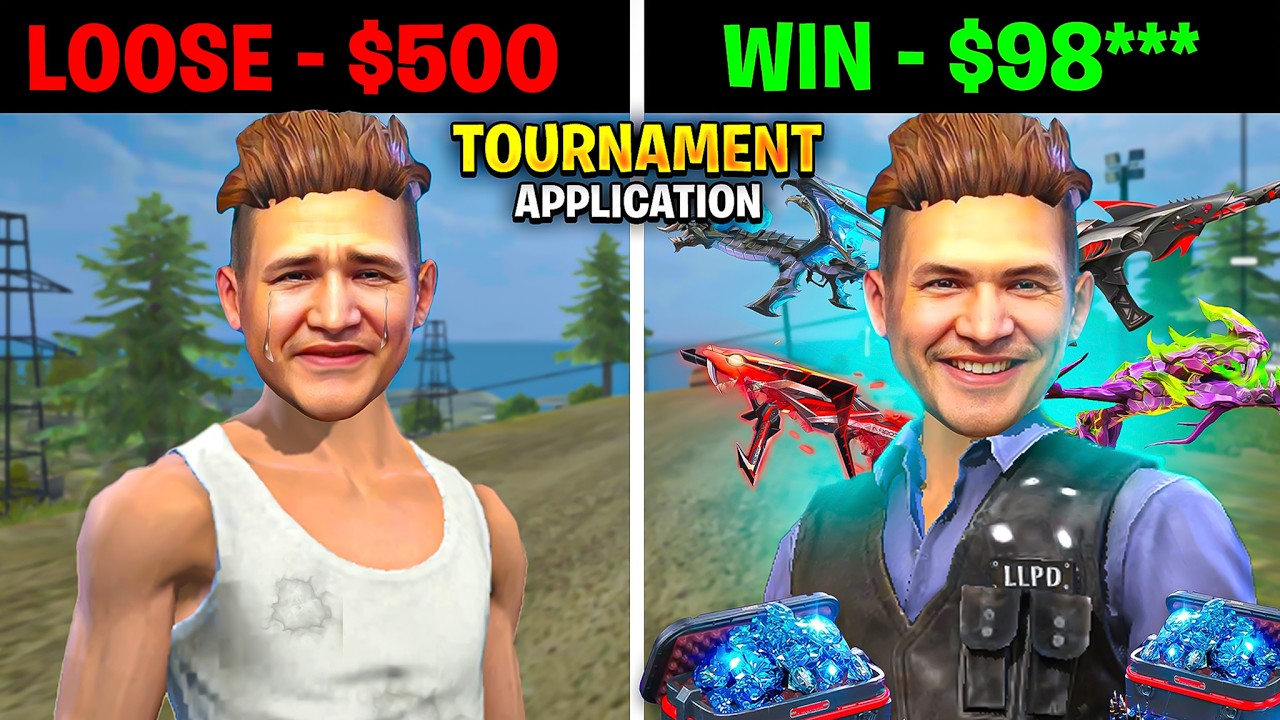 DON'T use Freefire Tournament apps ? background