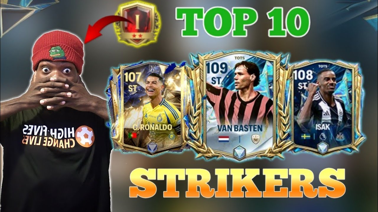 Top 10 Strikers for H2H after TOTS Update! || Top 50 h2h player - FC MOBILE background