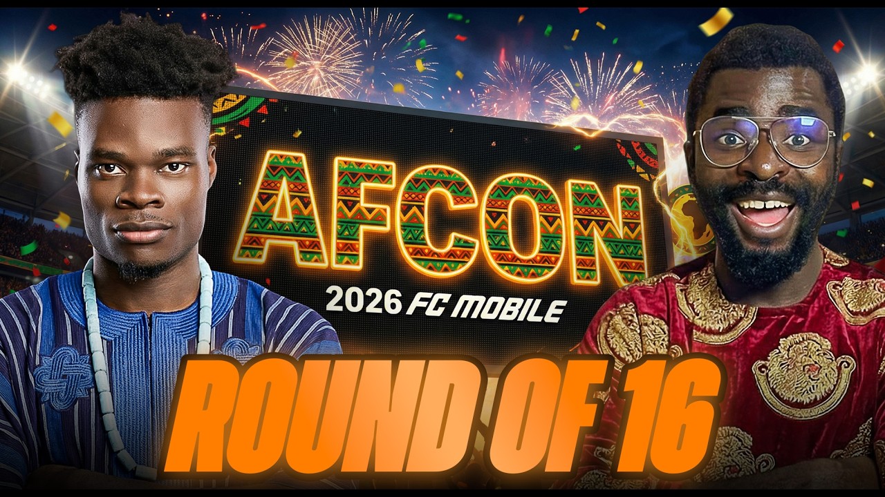 FC MOBILE AFCON Round of 16! background