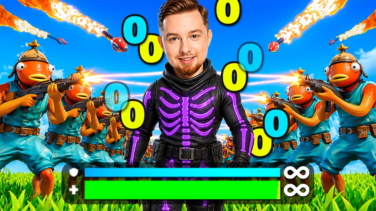Jak zostałem NIEŚMIERTELNY czyli LIFEHACKI z TikToka w Fortnite