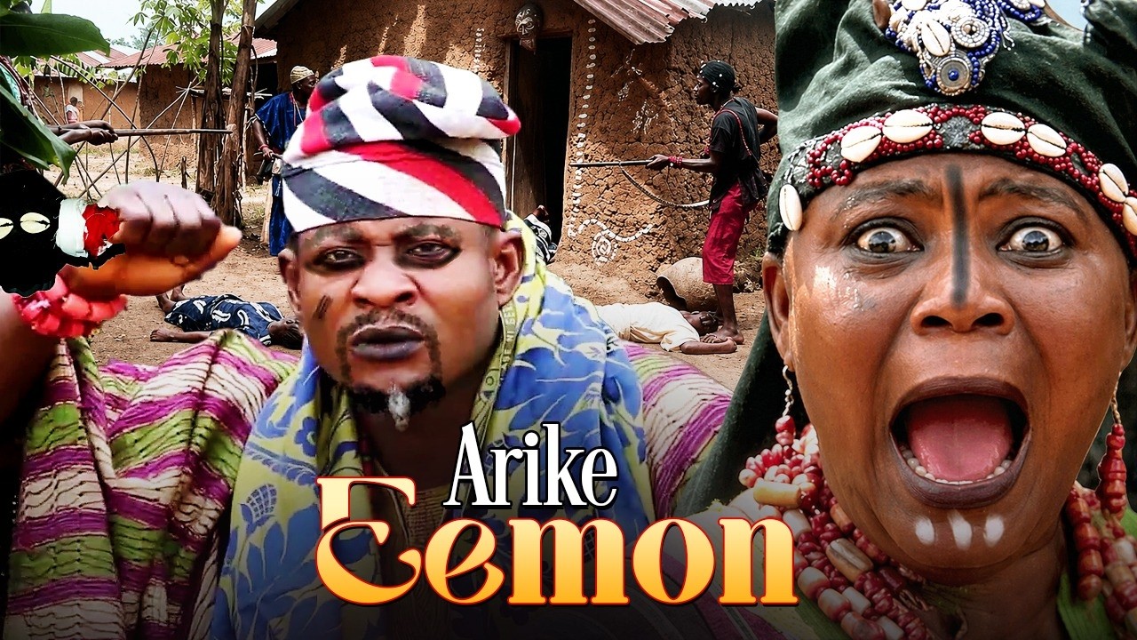 ARIKE EEMON - AN AFRICAN YORUBA MOVIE poster - similar to OJU MURDER