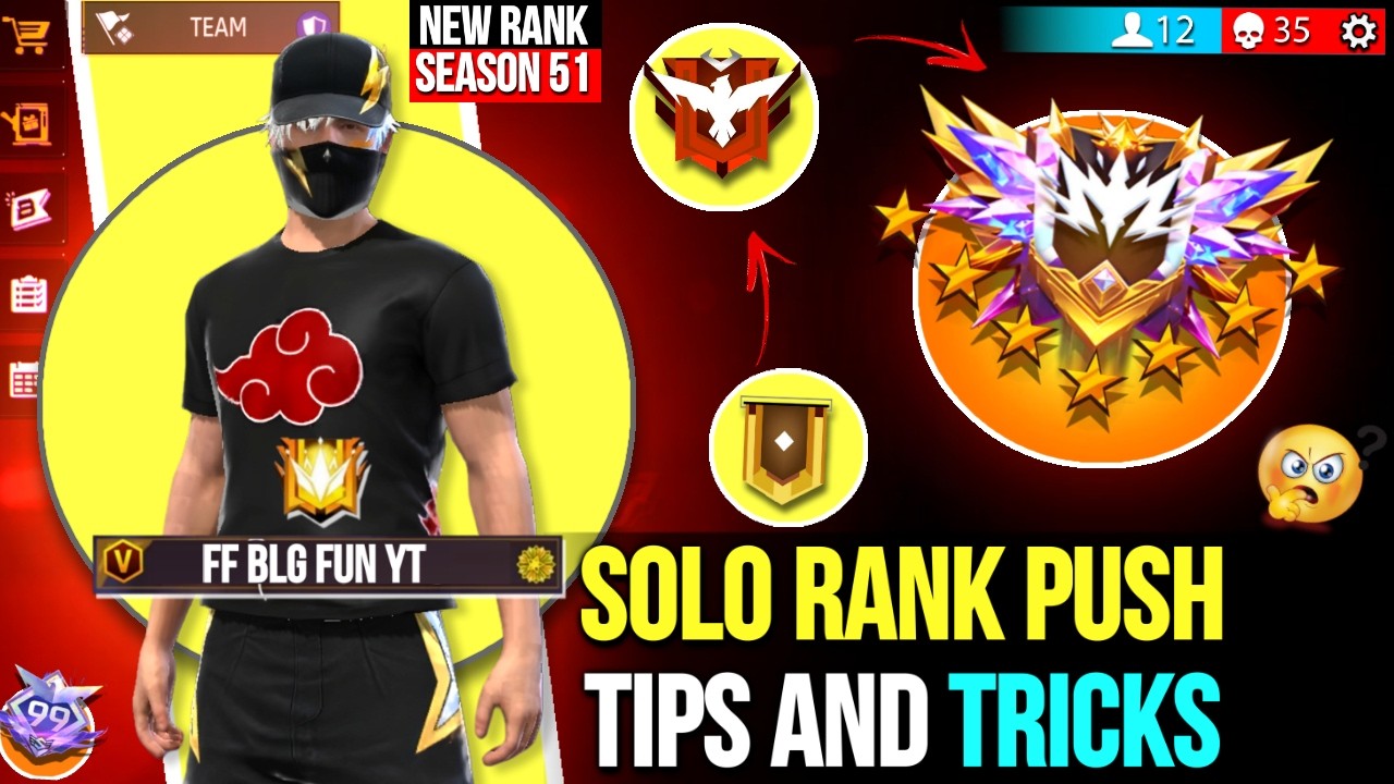 New BR Rank Season 51Gameplay || Best BR Rank Push Tips And Tricks
