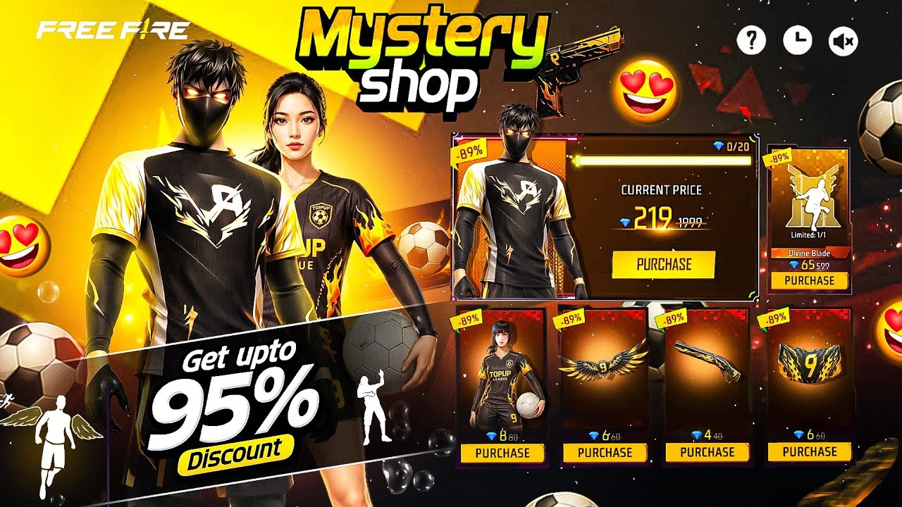 1 May🔥 New Event Free Fire | Mystery Shop Discount Event | Free Fire New Event | Ff New Event Today