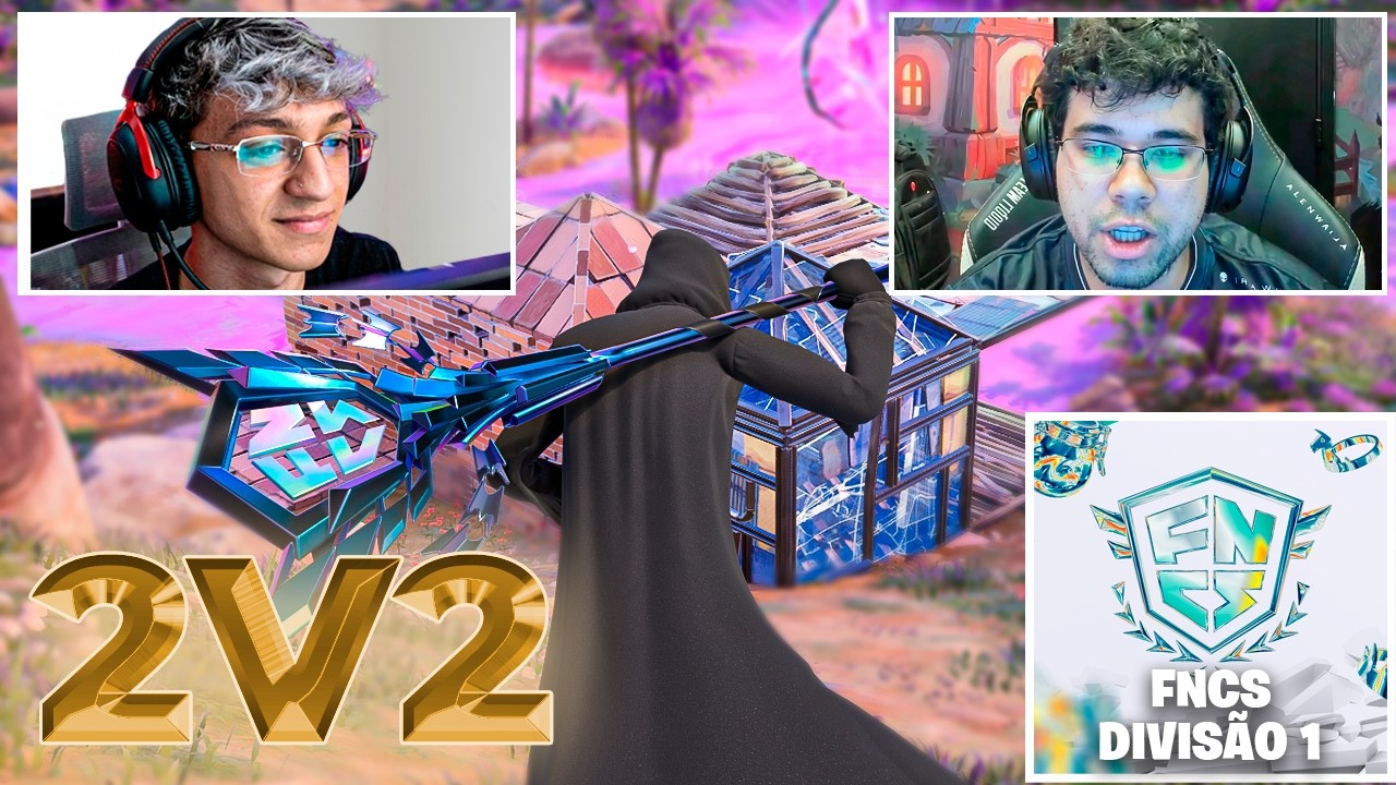 (A ASCENSÃO) FIGHT 2V2 E 1V1 DOS PROS NA FNCS E CASH CUPS | DOUBLE PUMP META #57 background