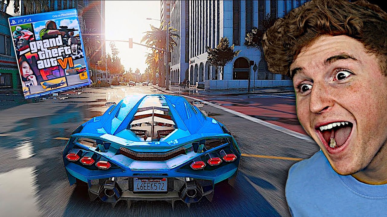 I Found A GTA 6 GRAPHICS MOD.. (Ultra Realistic) background