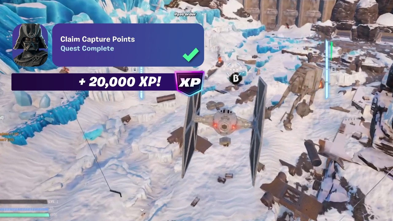 How to EASILY Claim Capture Points Fortnite - Star Wars Galactic Siege Gameplay - Unleash the Force