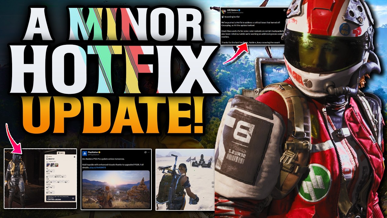 ARC Raiders New Hotfix Update! New PSSR Mode & More!