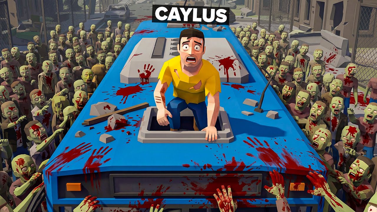 Can I SURVIVE Zombie Apocalypse in Realistic Game! background