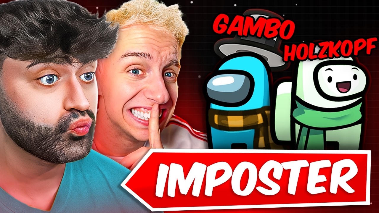 Die SCHLECHTESTE AMONG US Runde ever…😭 mit Hugo, Holzkopf, Gambo, Fabo, …