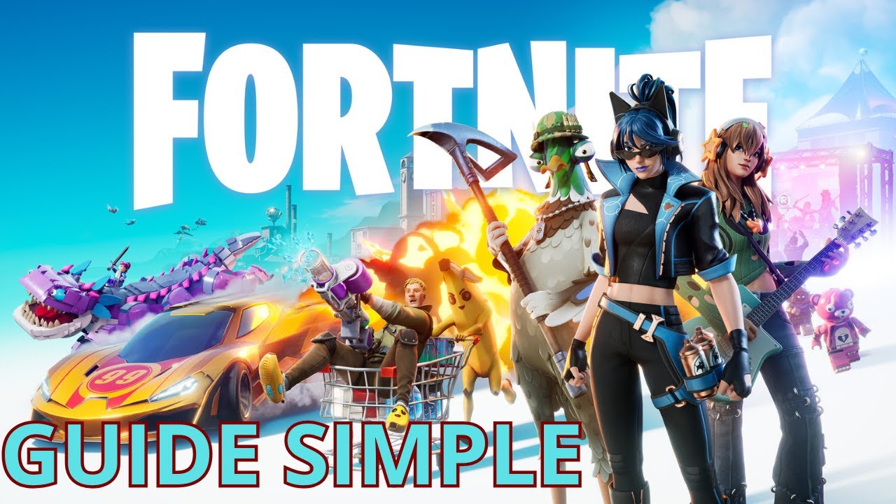 Comment bien débuter sur fortnite : GUIDE COMPLET