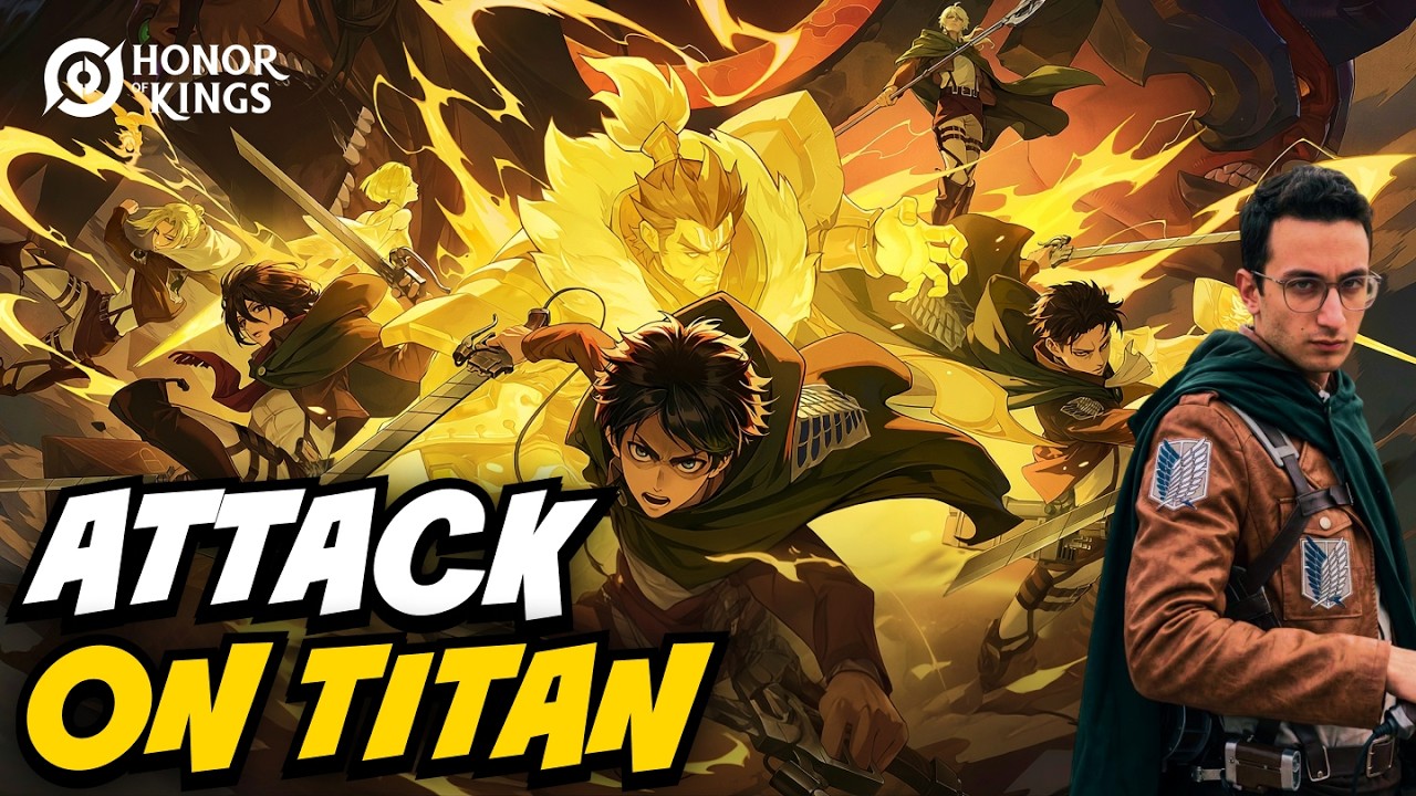 ATTACK ON TITAN x HONOR OF KINGS: SKIN MAYENE GRATIS, REGALOS Y MUCHO MAS!