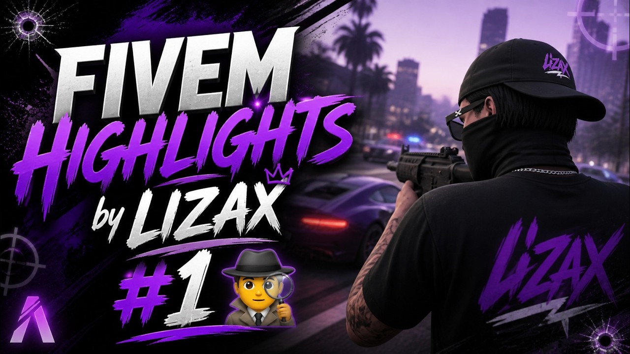 Fivem Highlights Bu Lizax #1🕵️(Morocco PvP) background
