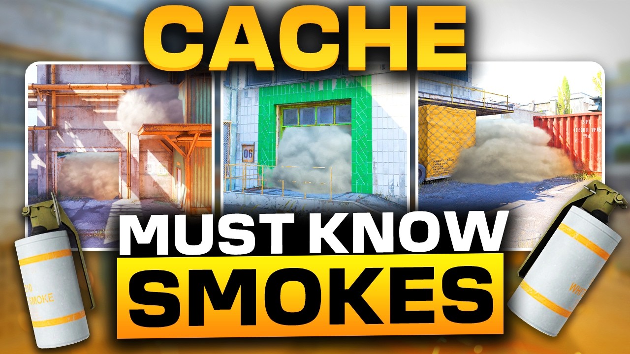 The ONLY Cache Smokes You Need in CS2