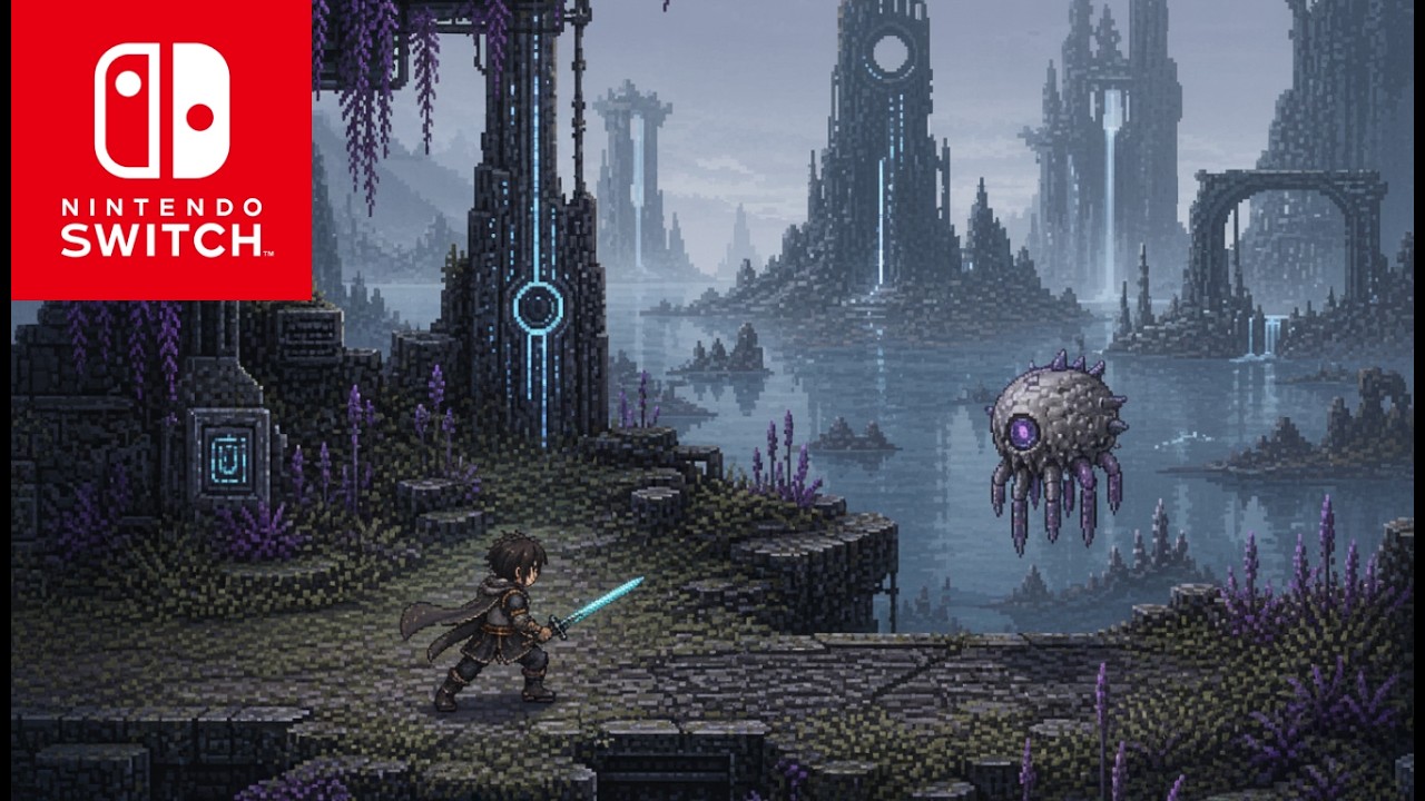 TOP 20 BEST METROIDVANIA Games on Nintendo Switch - 2026 background