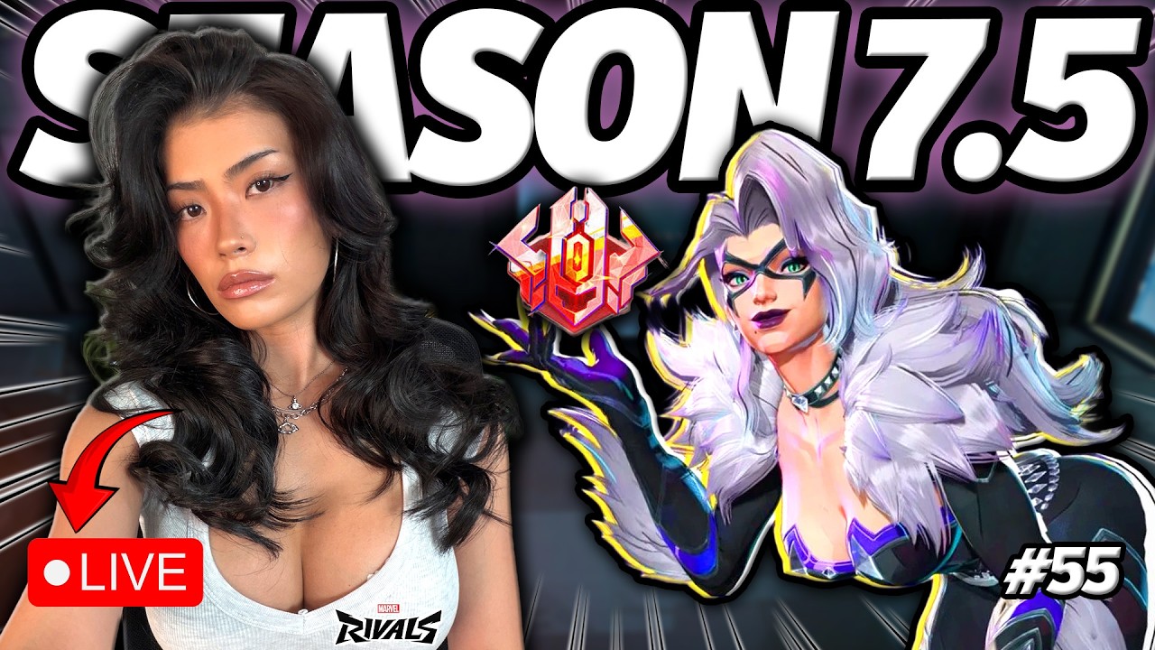 🚨Live | BLACK CAT IS HERE | SEASON 7.5 ETERNITY GRIND | Marvel Rivals |