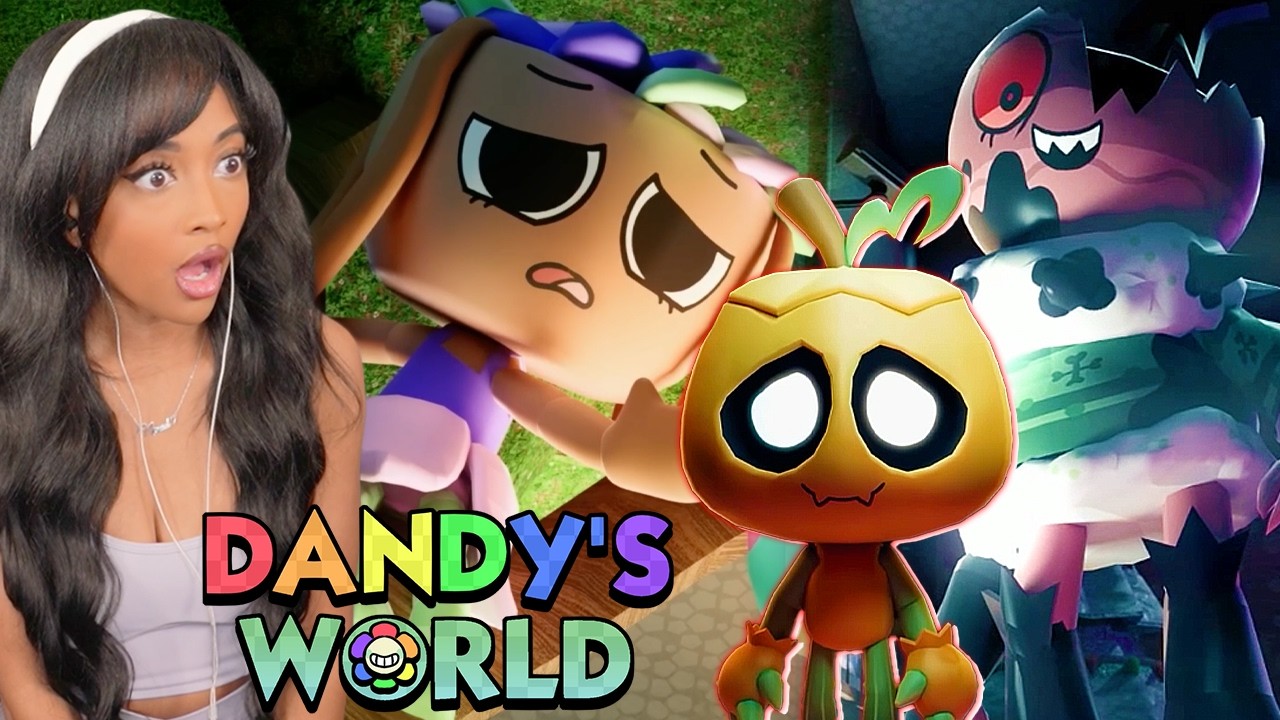 Dandy's World Songs are CUTE... but has a Dark Ending background