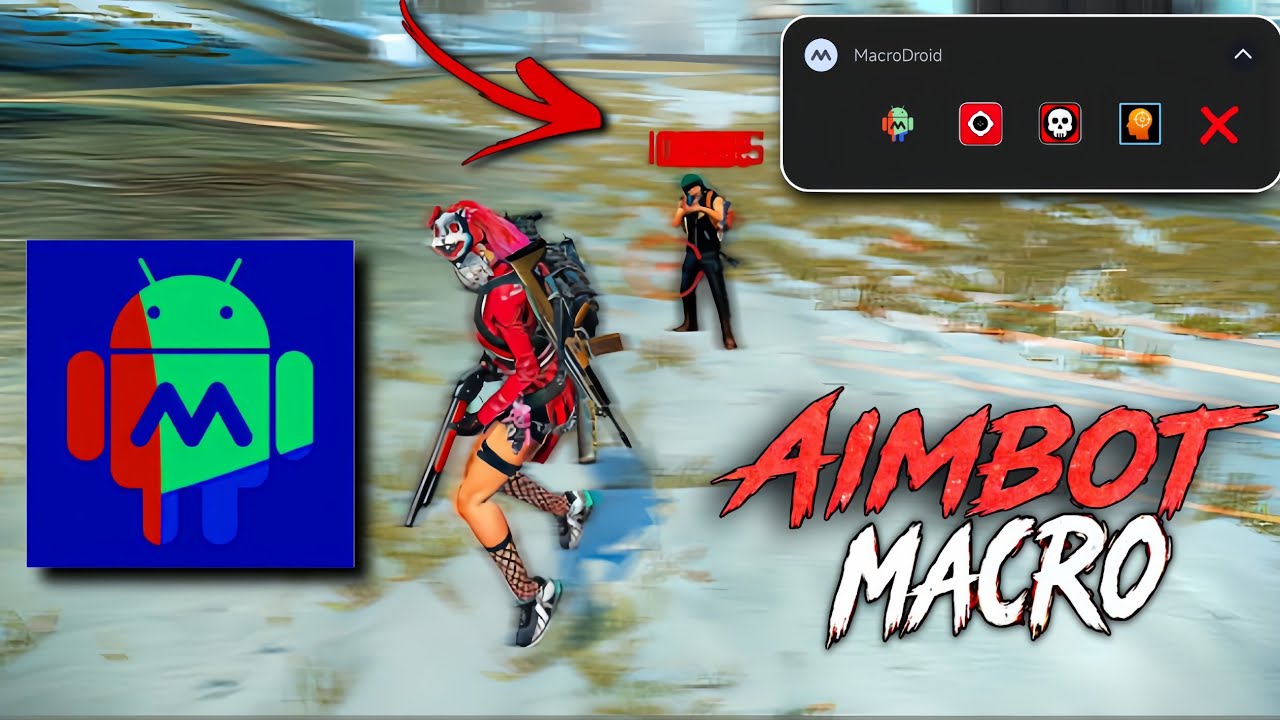 Free Fire New Android Macro 🎯🌀 Tutorial | Macro Droid New Headshot Macro Script 📂 background