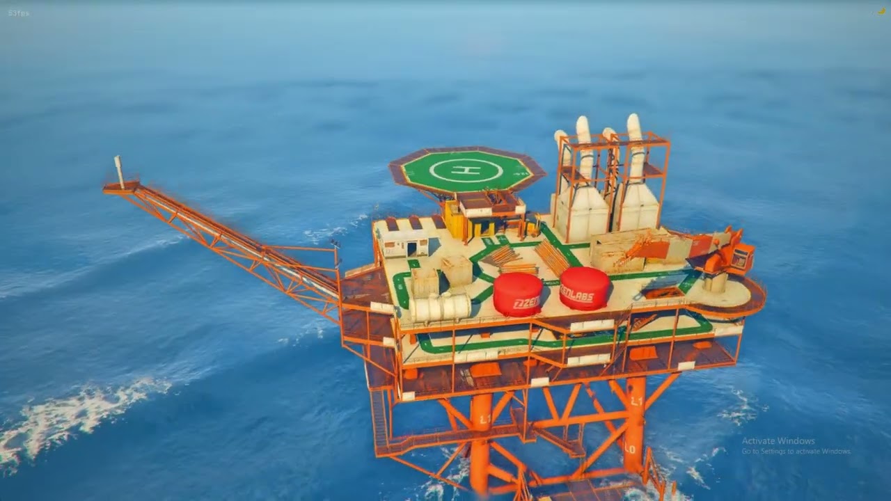Oil Rig from Rust β Now in FiveM! π₯