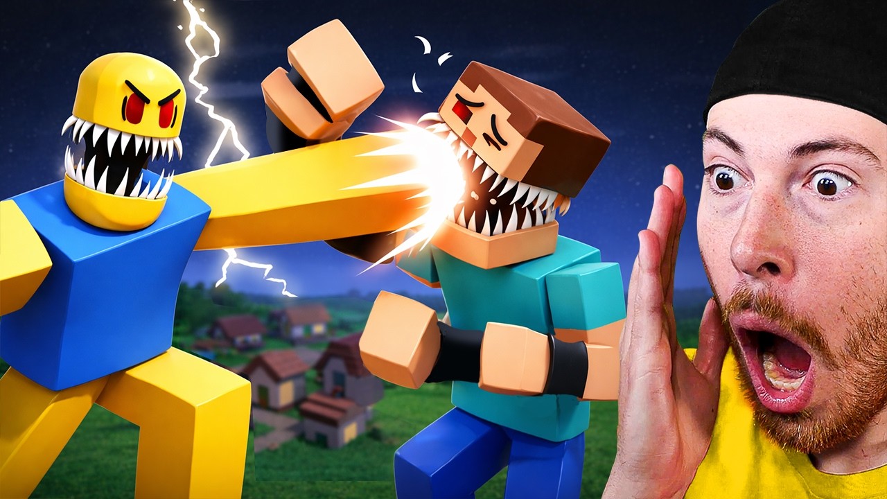 MINECRAFT VS ROBLOX CREEPY PASTA..