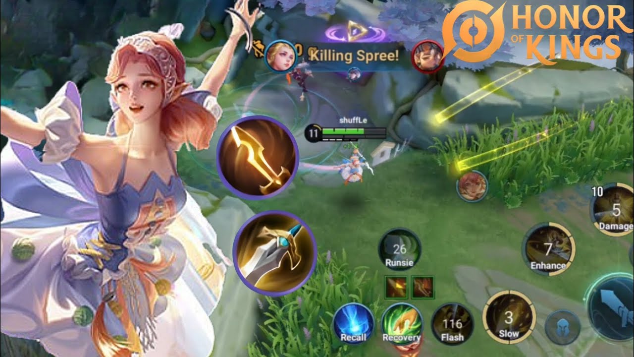 ERIN UNSTOPPABLE WITH THIS BUILD | HONOR OF KINGS GAMEPLAY background
