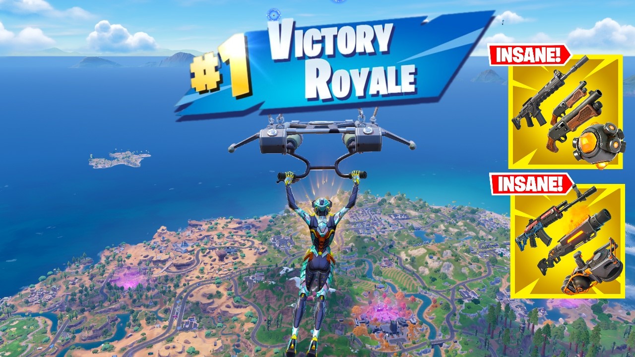 45 Kill Solo Vs Squads Wins Gameplay Full Game (Fortnite Chapter 7 Season 2 Ps4 Controller)