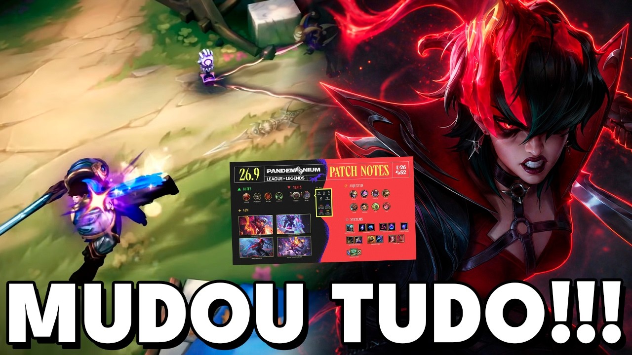 RIOT VAI MUDAR TUDO NO LEAGUE OF LEGENDS!