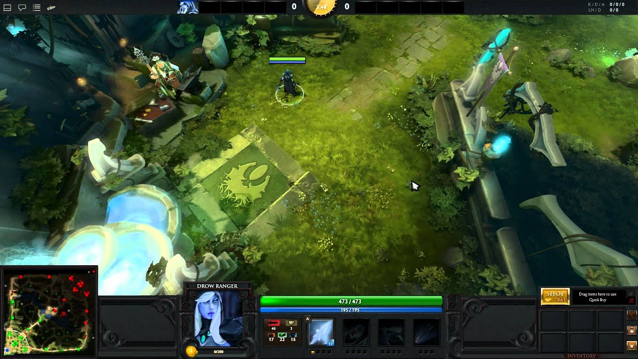 Dota 2 - Basic Intro/Tutorial background