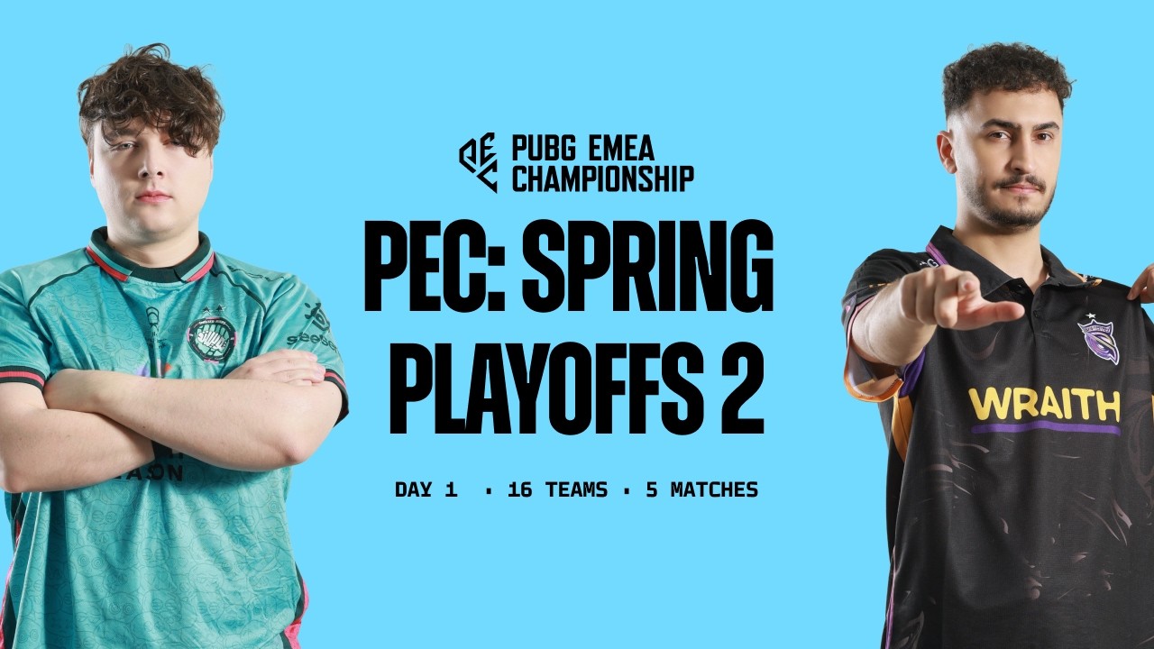 PUBG EMEA Championship: Spring - Playoffs 2 - Day 1