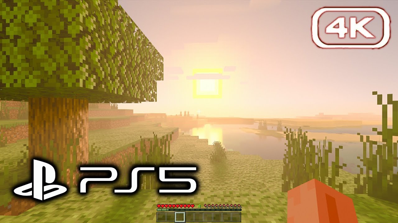 Minecraft: PS5 Edition - Official Gameplay 4K 60FPS (Preview Beta) background