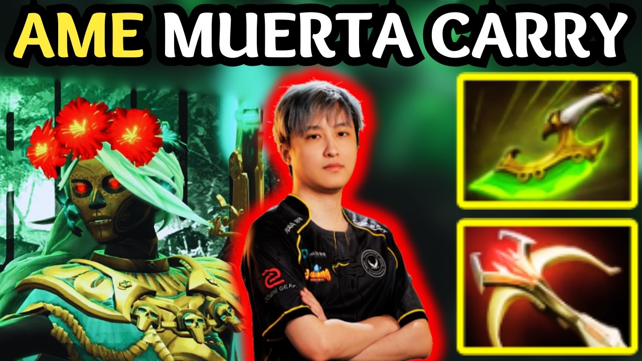 π₯ AME INSANE Muerta Carry Gameplay β High Damage Carry π₯ Dota 2 Gameplay