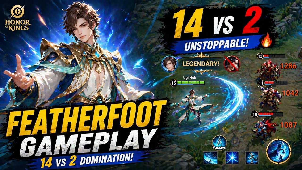 14 Kills vs 2 Deaths 😳 Feyd Clutch Gameplay 🔥 Honor of Kings #Feyd #HonorOfKings #HOKGameplay