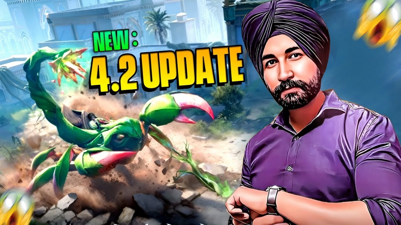 4.2 NEW UPDATE is HERE 🔥: BGMI LIVE | PUBG x PREET background