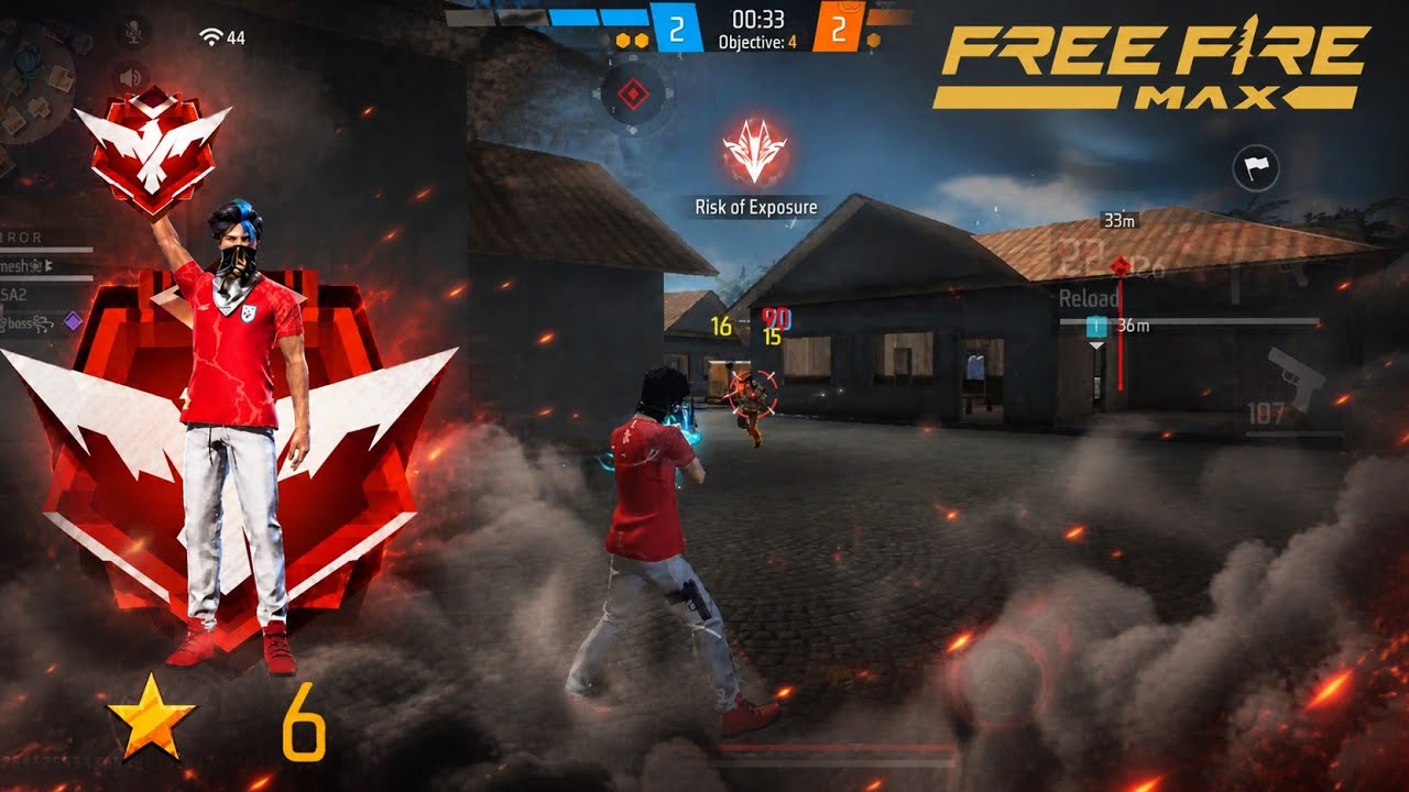 CS RENG PUSH FREE FIRE MAX FUNNY GAME ๐ฏ live gamerz